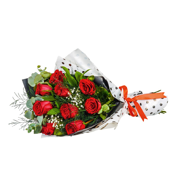 Forever Yours Kırmızı Güller Buketi