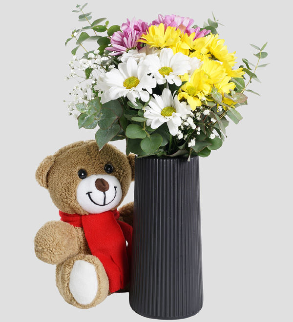 Cute Flower Renkli Papatyalar