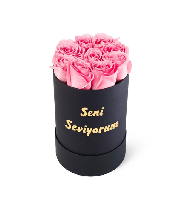 Pink Love Gül Kutusu