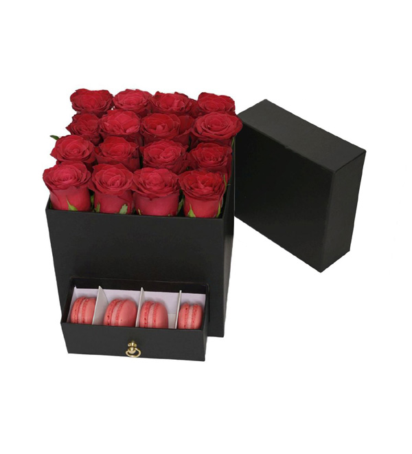 Red Passion Gül Macaron