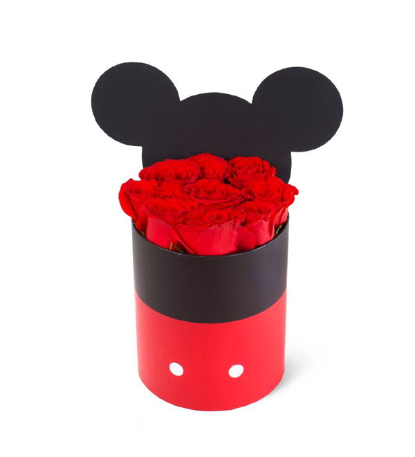 Cute Mouse Kırmızı Güller