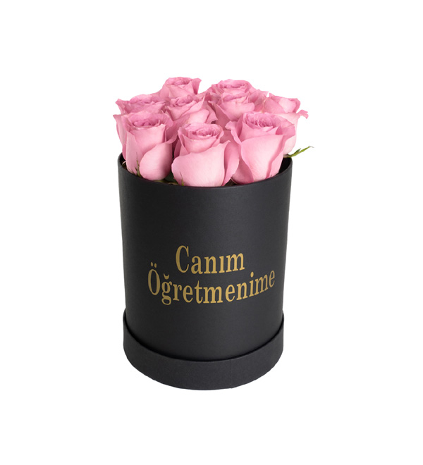 Canım Öğretmenime Premium Pembe Güller