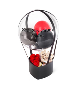 Sweet Balloon Gül Ayıcık Çikolata