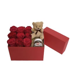 Red Garden Gül Ayıcık Çikolata