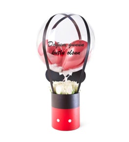 Pearl Elegance Güller ve Balonlar
