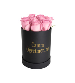 Canım Öğretmenime Premium Pembe Güller