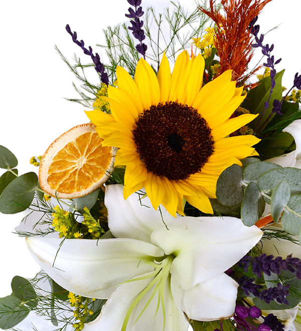 Fragrant Lilyumlar ve Ay �i�e�i