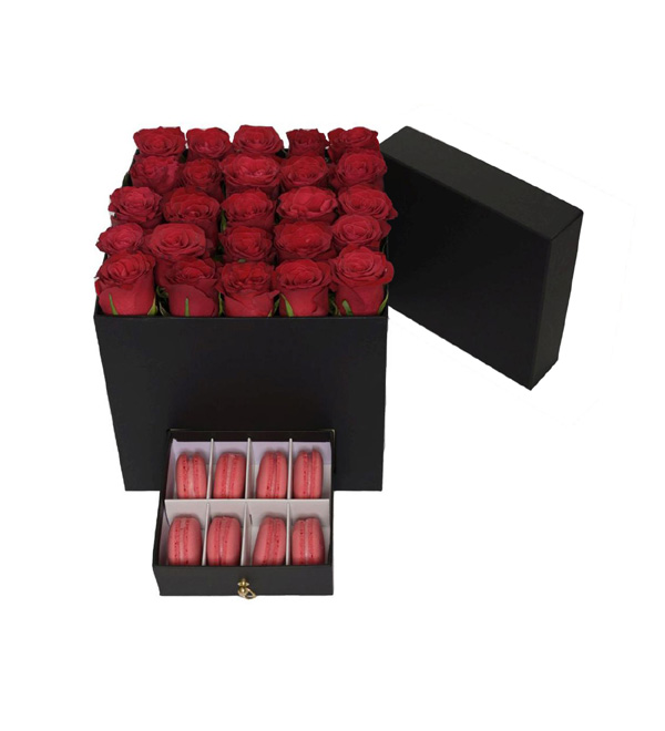 Red Sparkle K�rm�z� G�l Macaron