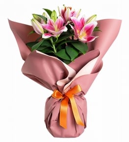 Royal Fragrant Pembe Lilyum �i�e�i